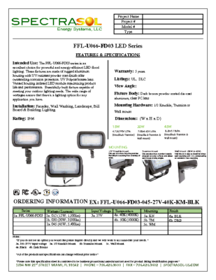 FFL-U066-FD03 Series