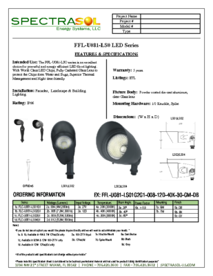 FFL-U081-LSG Series