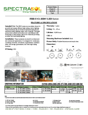 FHB-U021-BH07 Series