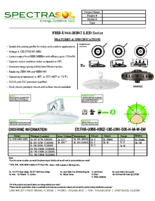 FHB-U066-HB02 Series