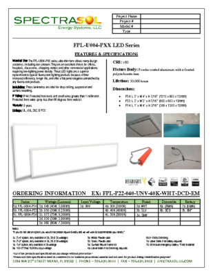FPL-U004-PXX Series