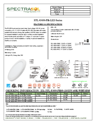 FPL-U099-PR Series