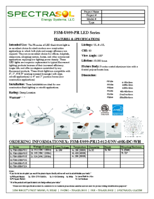 FSM-U099-PR Series
