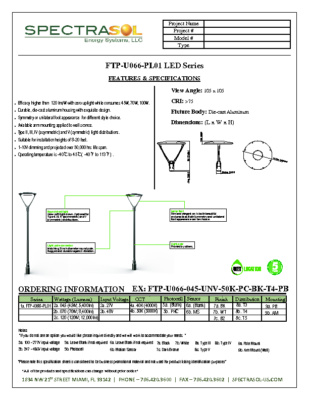 FTP-U066-PL01 Series